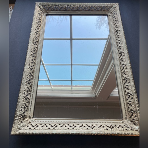 Bath Vintage Mirror Vanity Tray Goldish Frame Poshmark